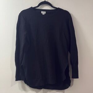 J. Crew‎ | Black Knit Sweater